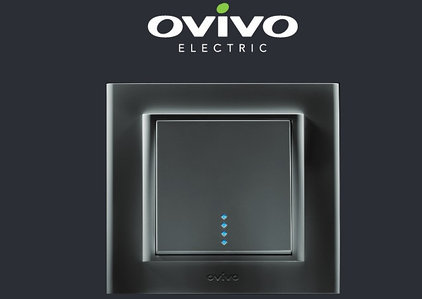 Выключатели и розетки Ovivo (Турция)