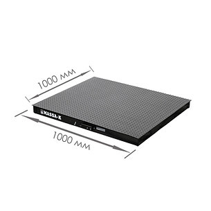 Весы платформенные с печатью чеков 4D-PM-1_RC, фото 2