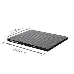 Весы платформенные с печатью чеков 4D-PM-3_RC, фото 2
