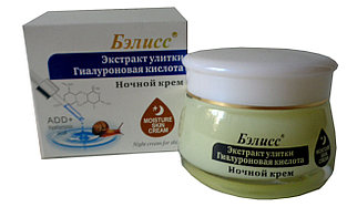 Крем для лица Бэлисс с экстрактом улитки и гиалуроновой кислотой ночной