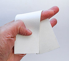 Лента эластичная, белая, ширина 5 см