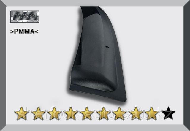 Дефлекторы окон (Ветровики) для Toyota Land Cruiser Prado 120 2003-2008 с креплением OEM