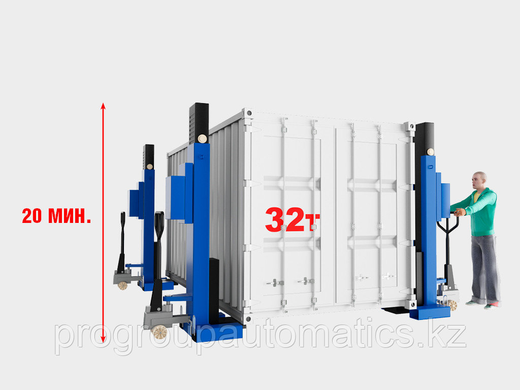 Система подъёма контейнера серии SPK - фото 2 - id-p57514655