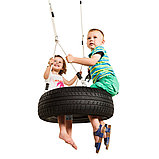 Качели из покрышек горизонтальные, фото 2