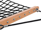 Качели гамак armed rope 'hammock', дерево, алюминий, фото 2