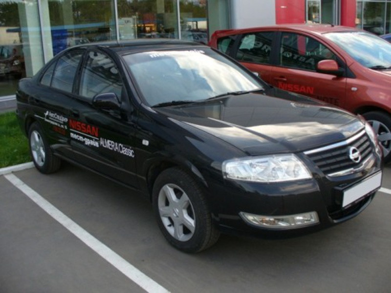 Мухобойка (дефлектор капота) EGR Nissan Almera Classic 2006-2012