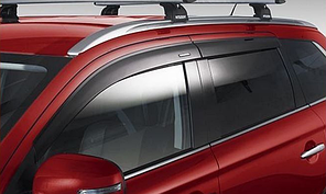 Дефлекторы окон (Ветровики) для (оригинал) Mitsubishi Outlander 2012+