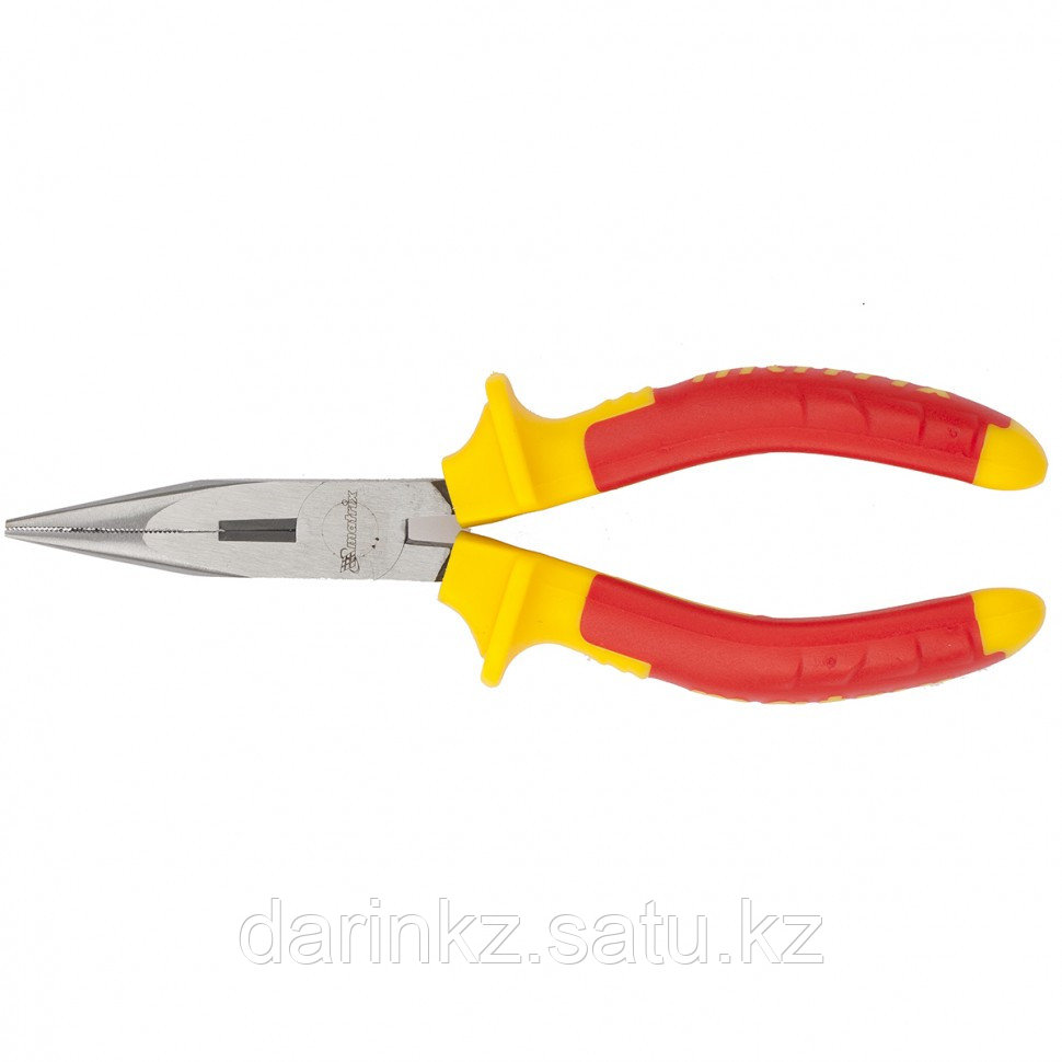 Длинногубцы прямые Insulated, 160 мм, двухкомпонентные рукоятки Matrix Professional