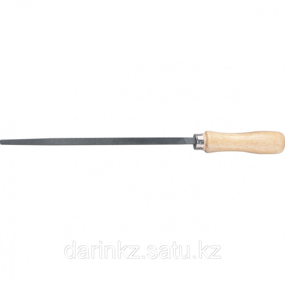 Напильник квадратный, 200 мм, деревянная ручка Сибртех