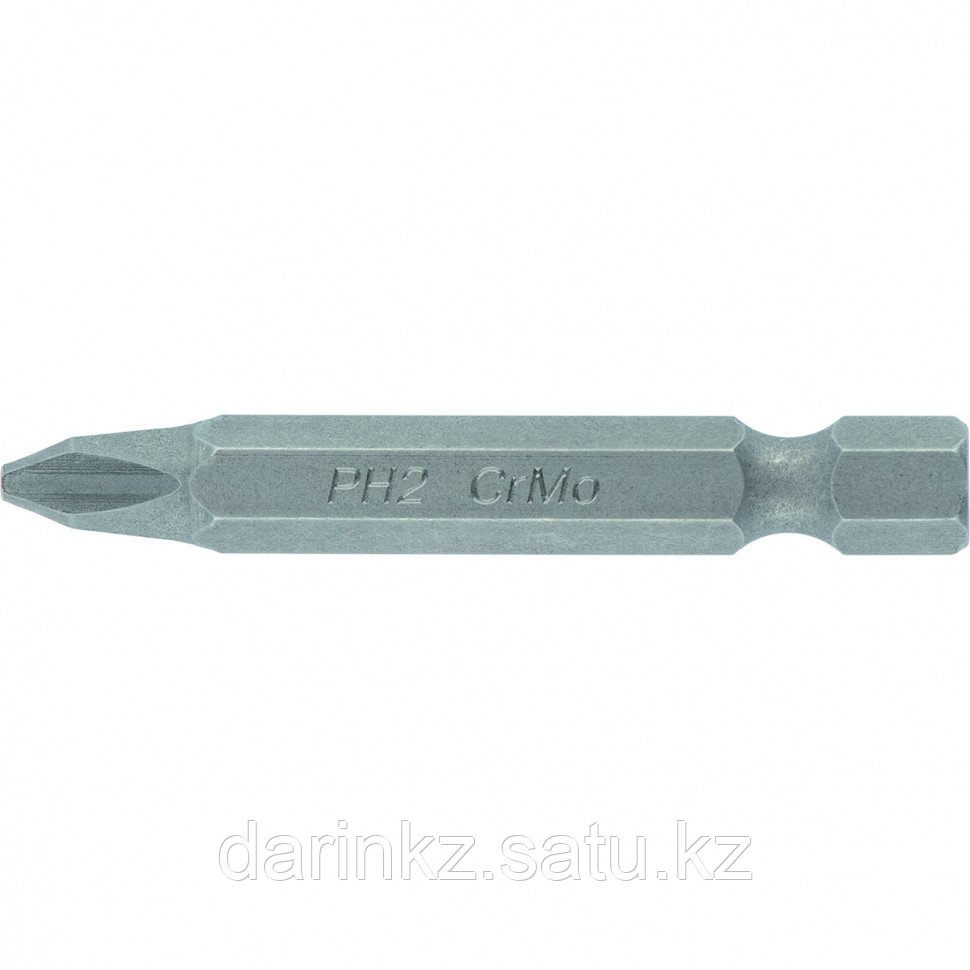 Набор бит PH2 x 90, сталь CrMo, 5 шт. Сибртех
