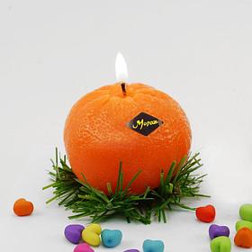 Новогодняя свеча "Мандарин"