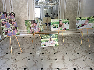 Печать на холсте с подрамником 50х70 см 