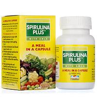 Spirulina Plus (Спирулина плюс) с Амлой пищевая добавка, 60 капc., фото 1