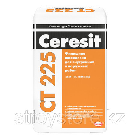 Шпаклёвка Ceresit CT 225, фасадная, 25 кг
