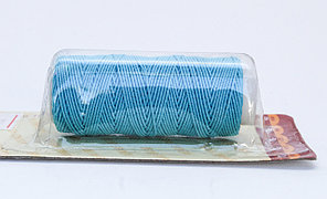 Нить-резинка (спандекс) с текстильной оплеткой "King Bird", голубая