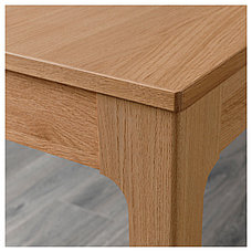 Стол раздвижной ЭКЕДАЛЕН дуб 120/180x80 см ИКЕА IKEA, фото 3
