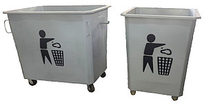 Металлические мусорные контейнеры (НДС 12% в т.ч.)