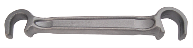 Ключ стальной двусторонний С-образный 200 мм
