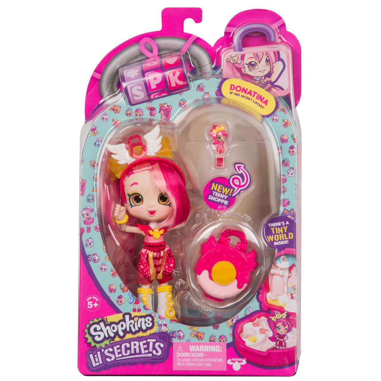 Игровой набор с куклой Lil’ Secrets Shoppies - ДОНАТИНА (1сезон)