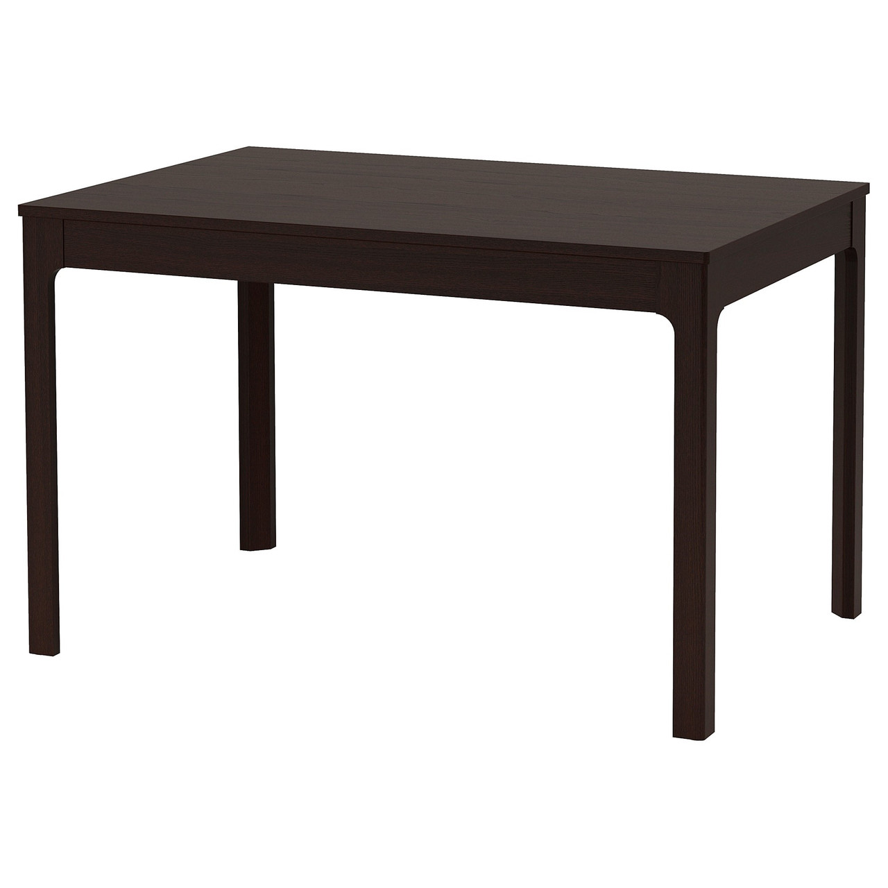 Стол раздвижной ЭКЕДАЛЕН темно-коричневый 120/180x80 см ИКЕА IKEA