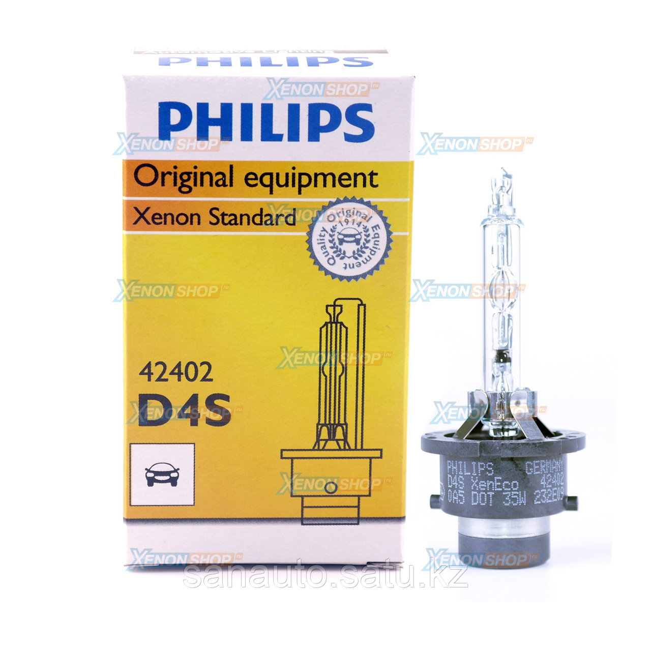 Ксеноновая лампа Philips Original D4S 