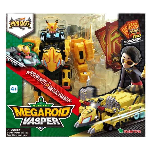 Игрушка-трансформер Монкарт – Мегароид Васпер