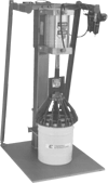 Полуавтоматическая машина для обжима крышек на ведрах инструмент серии CLT