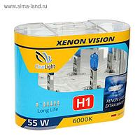 Галогенная лампа Clearlight XenonVision, H1, 12 В, 55 Вт, набор 2 шт