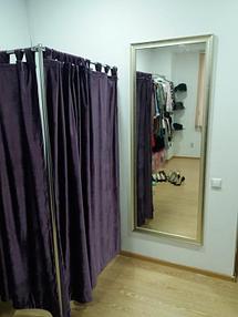 Зеркало в багете в магазин одежды (толщина 4мм) 2