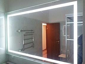 Зеркало с подсветкой в ванную комнату  2