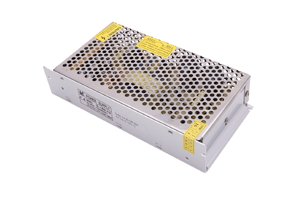Блок питания для светодиодной ленты Ecola LED strip Power Suuply 150W 220V-12V IP53 - фото 1 - id-p51674610