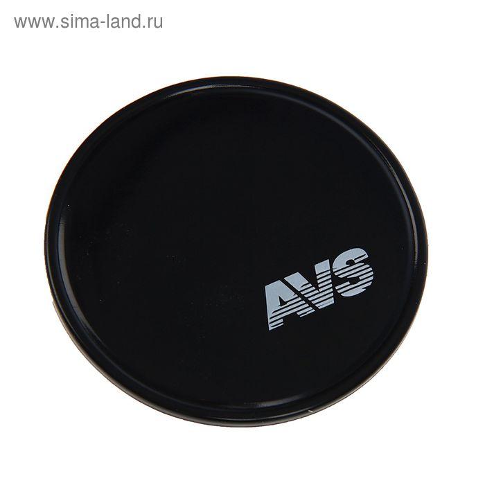 Противоскользящий коврик AVS NP-004, круглый, диаметр 8 см, чёрный