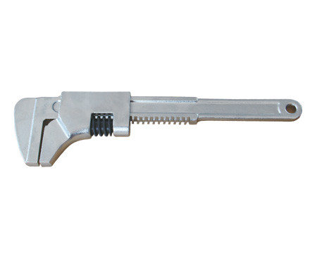 Ключ трубный с гладкими губками (автомобильный) стальной  280х78 мм