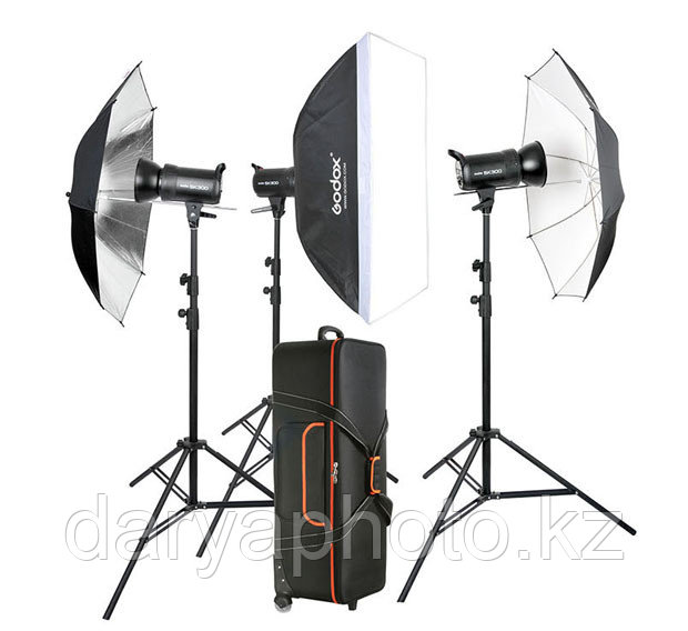Студийный свет(комплект) Godox SK300D импульсный