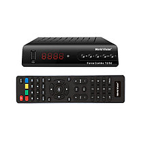 World Vision Foros Combo T2/S2 - комбинированный HD ресивер DVB-S2/T2/T2-MI, поддержка Wi-Fi, IPTV