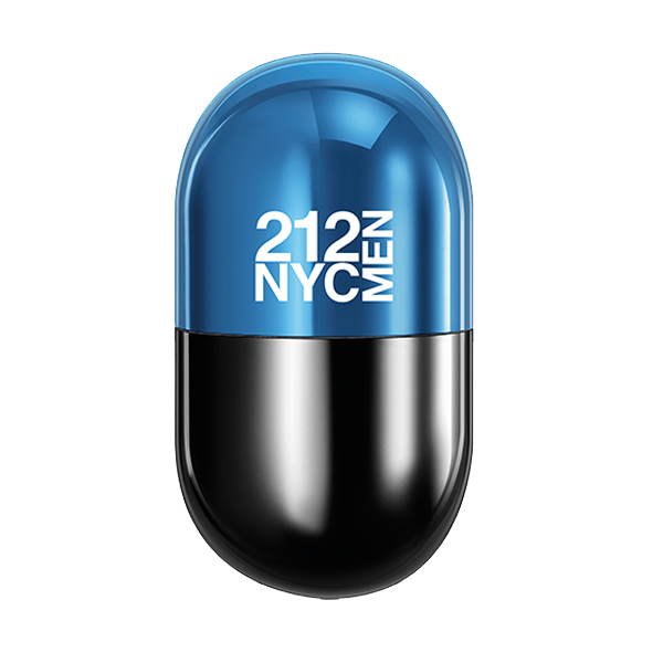 Мужская парфюмированная вода Carolina Herrera 212 NYC Men Pills 100 ml