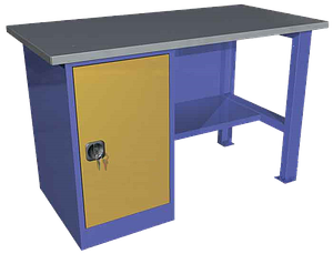 Металлический стол для мастерской