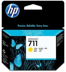 Картридж HP CZ132A №711 Yellow (- струйные Hewlett Packard)
