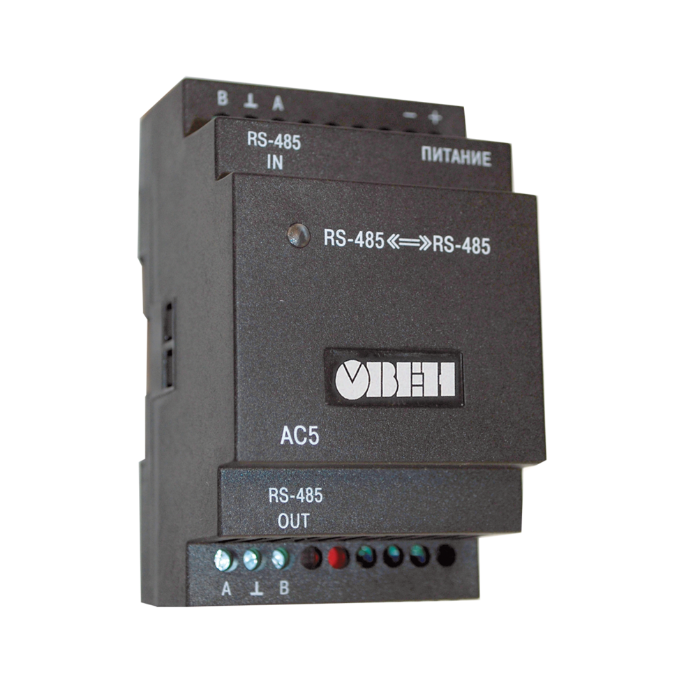 Повторитель интерфейса RS-485 ОВЕН АС5