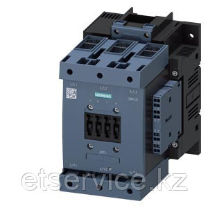 SIEMENS 3RT1054-1AP36 Контактор 3-х полюсный 115А, 55KW/(макс допустимый ток 160А) 220V AC 2NO+2NC