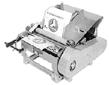 Оборудование для нанесения  жидкого клея на листы бумаги и этикетки Potdevin LM и LP