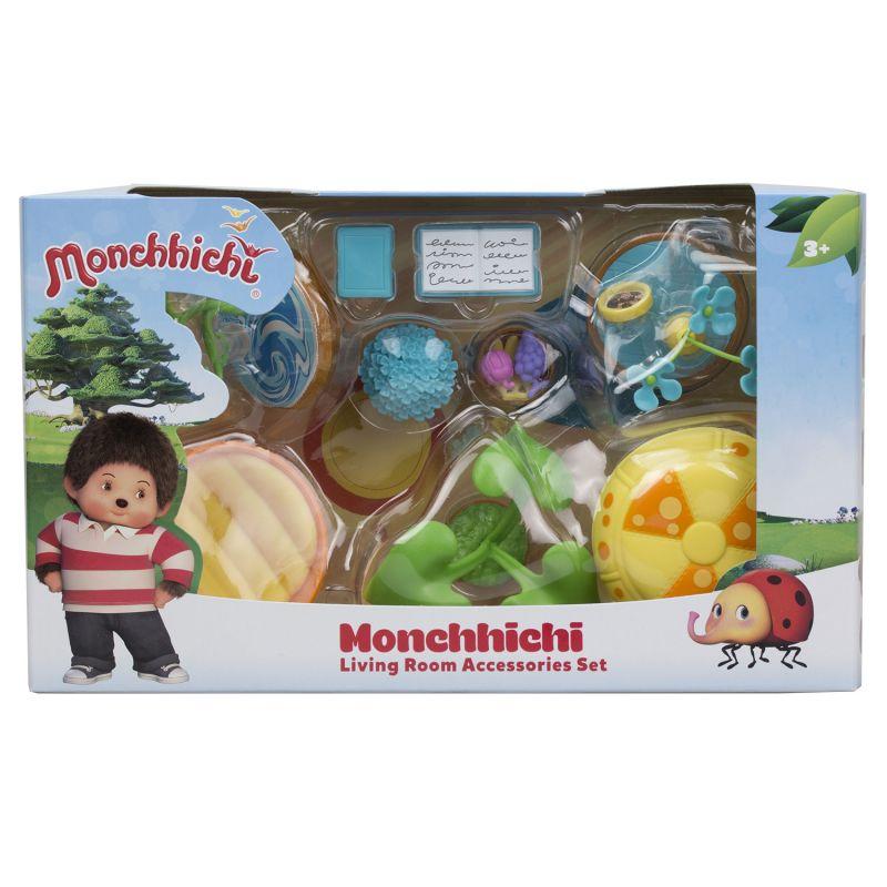 Набор аксессуаров для гостиной комнаты Monchhichi (с голубым ковром) 81526
