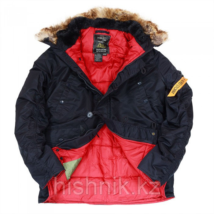 Куртка Аляска N3B HUSKY II INK RED
