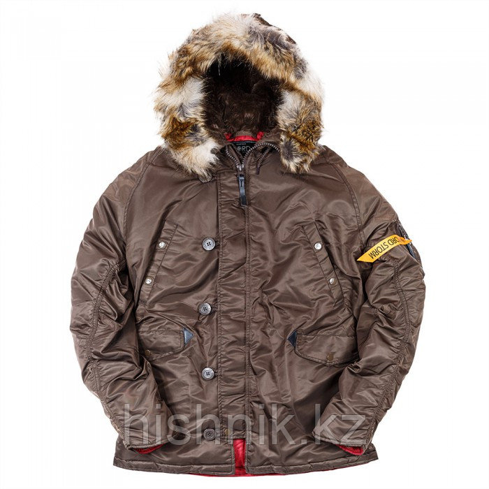 Куртка Аляска N3B HUSKY II BROWN, фото 1