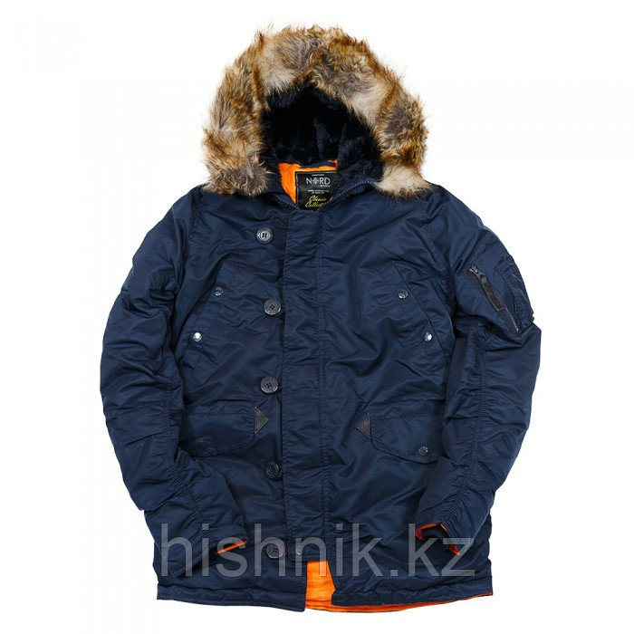 Куртка Аляска N3B HUSKY II REP.BLUEORANGE, фото 1