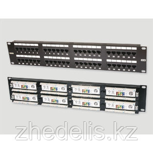 Панель коммутационная Legrand 19", 24хRJ45, 568A/В, STP, категории 6А, 1U