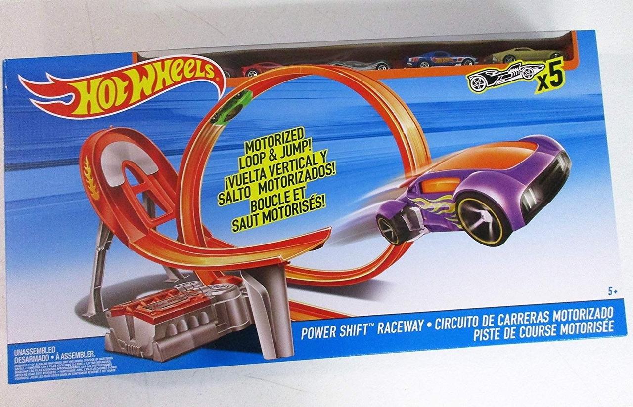 Hot Wheels Power сдвиг гоночный трек набор