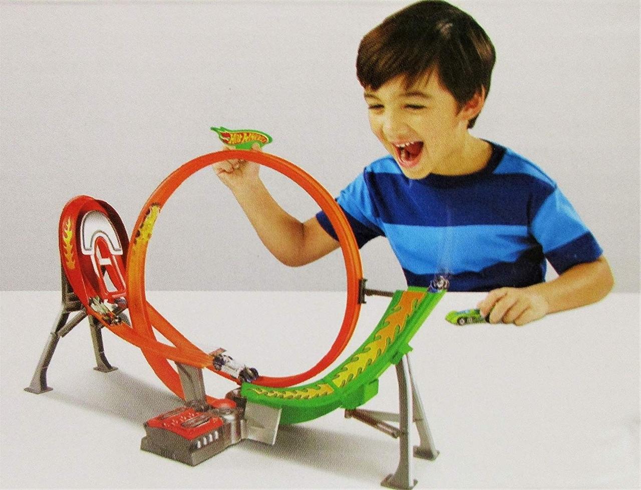 Hot Wheels Power сдвиг гоночный трек набор