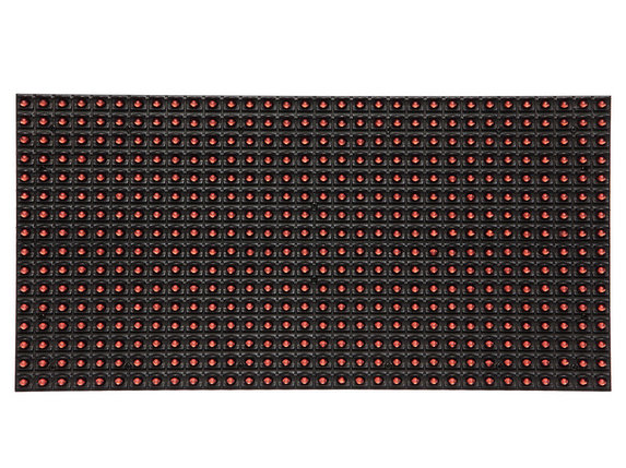 LED светодиодный модуль монохром SMD, P10, Красный яркий 320*160, фото 1
