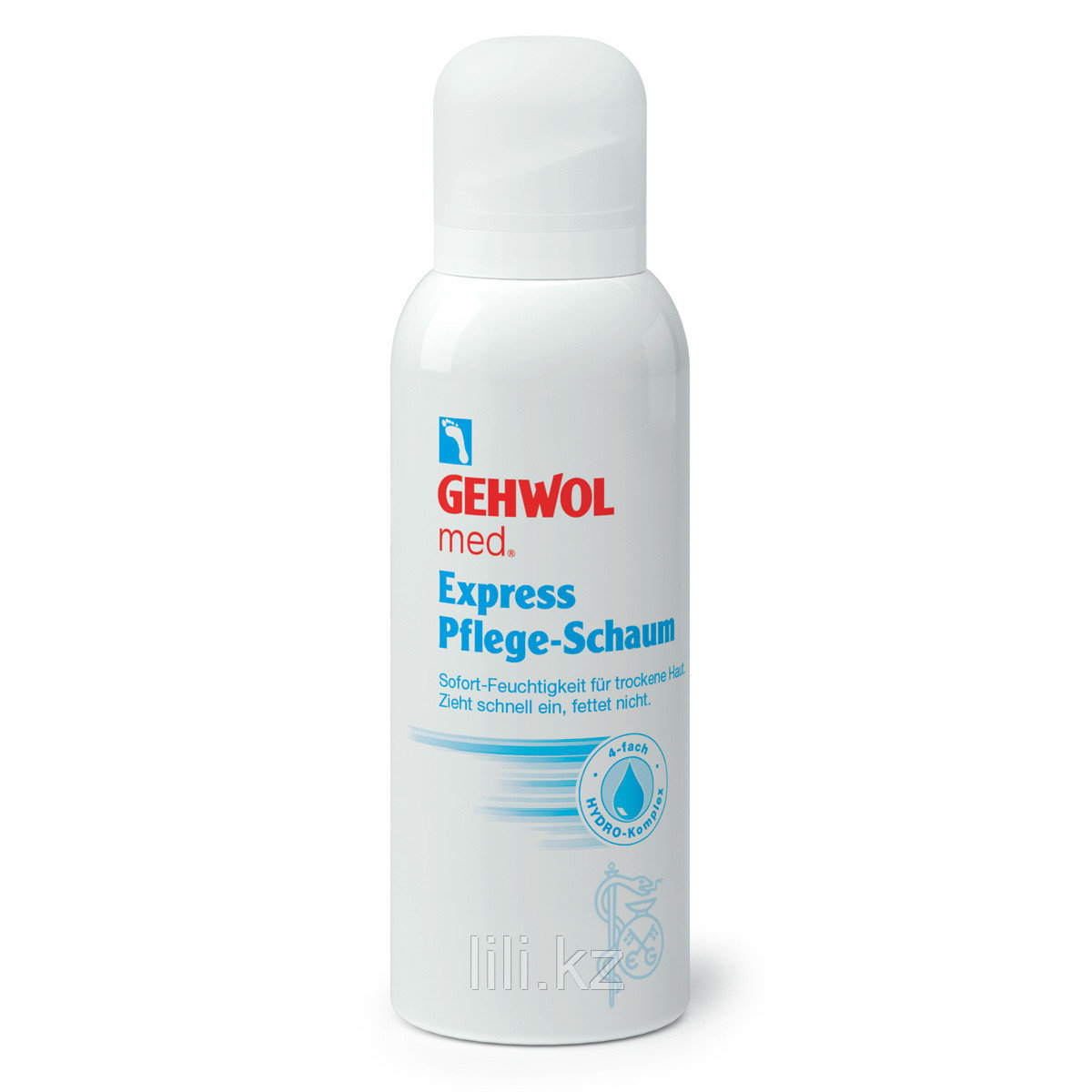 Экспресс - Пенка для сухой кожи ног Gehwol Med Express Foam 125 мл.